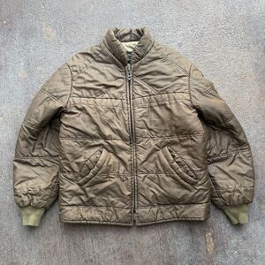 70s True Vintage Talon Zip Sears Puffer Cost Size Medium